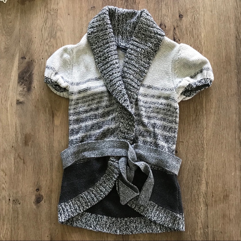 BCBGMaxAzria belted cardigan
